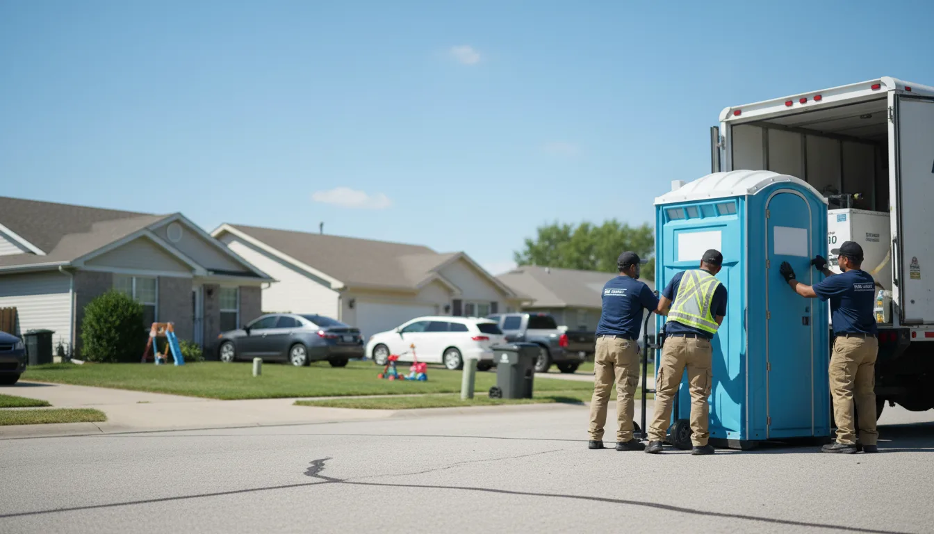 Standard Porta Potty Rentals in Kinsman, IL near me